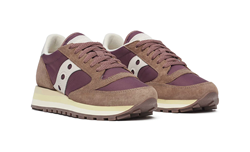 SAUCONY ORIGINALS JAZZ TRIPLE DEEP RED TAN